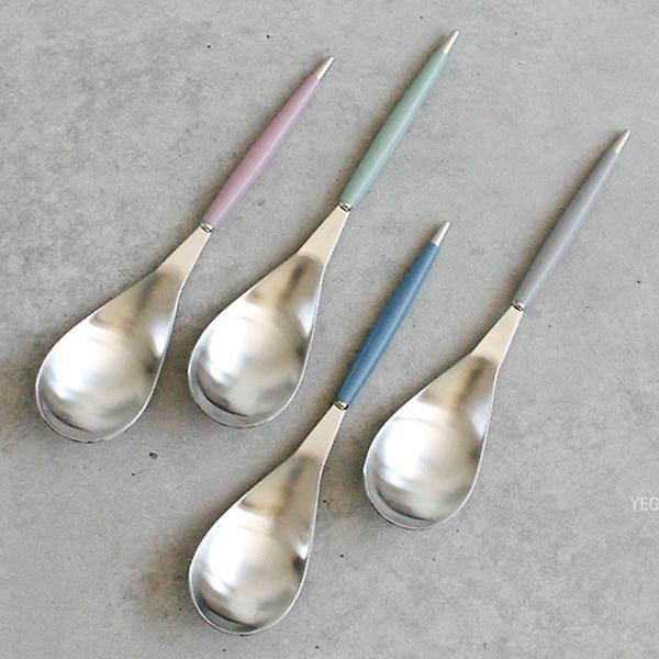  스텐 우동스푼 볼넓은 숟가락 조리용 간보기 스푼