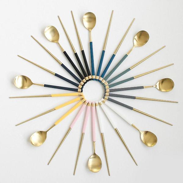  중학생 고등학생 도시락 수저세트 예쁜 컬러 스텐레스