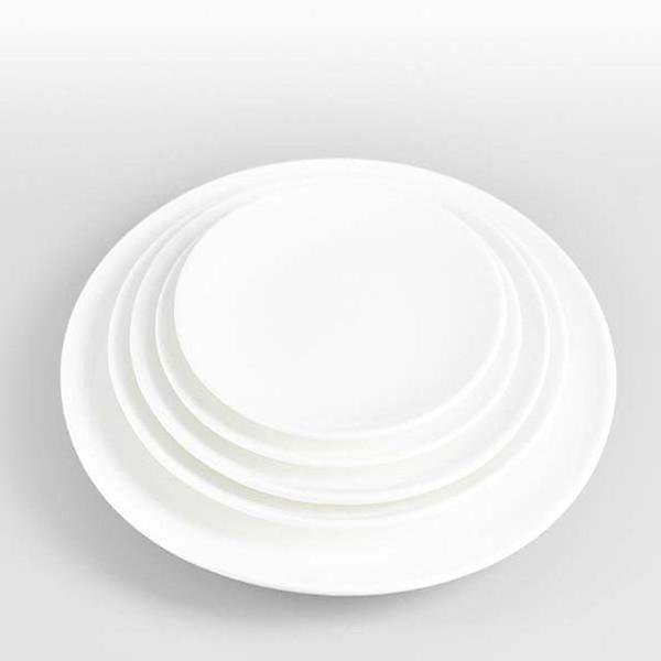  원형접시 도자기 접시 양식기 식당 뷔페 앞접시 14in