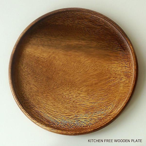  키친프리 아카시아 원형소반 3호