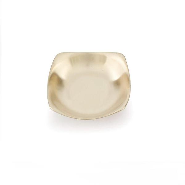  방짜유기 사각접시 앞접시 10호