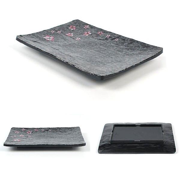  멜라민 한정식 일식 스끼 반찬 접시 30x21cm 4호