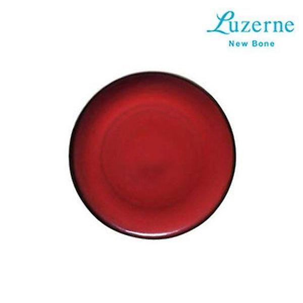  (사은품)루전 고급 식기 레드 원형 접시 플레이트