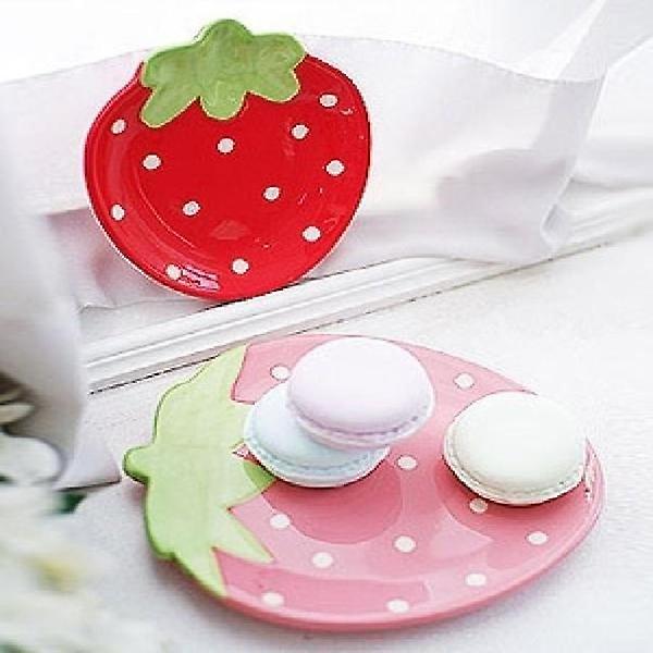  딸기 접시 2colors