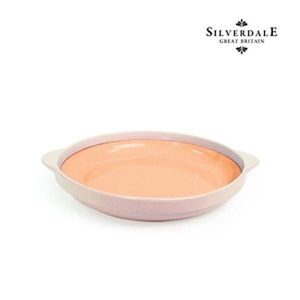  (사은품)Silverdale 실버데일 피치 귀돌이접시중