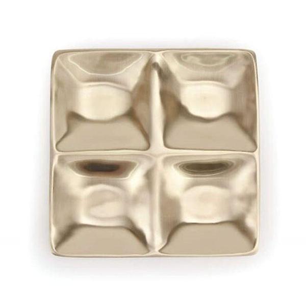  방짜유기 접시 놋그릇 나눔접시 유기 반찬그릇 4절