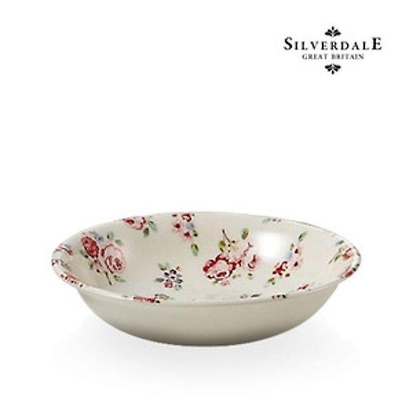  (Silverdale 실버데일) 핑크로즈 찬기(중)