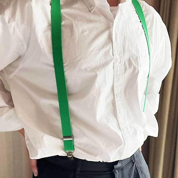  남성 그린 성인멜빵 서스펜더 벨트 남자멜빵벨트