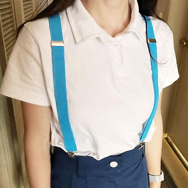  남성 블루 성인멜빵 남자 서스펜더 벨트 남자맬방