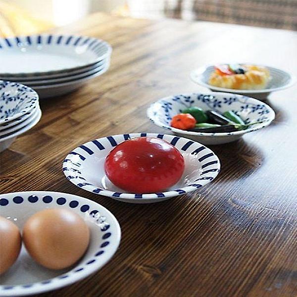  넉넉한 사이즈 일본 블루에가와리 찬기 4P세트 중