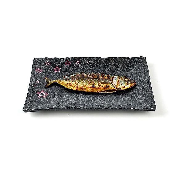  매화 주름 직사각 멜라민 접시