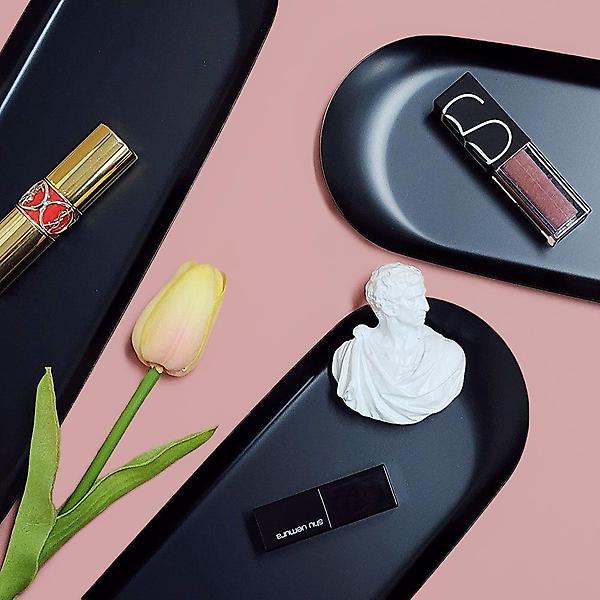  메탈트레이 화장대 책상 탁상 소품정리 쟁반 트레이