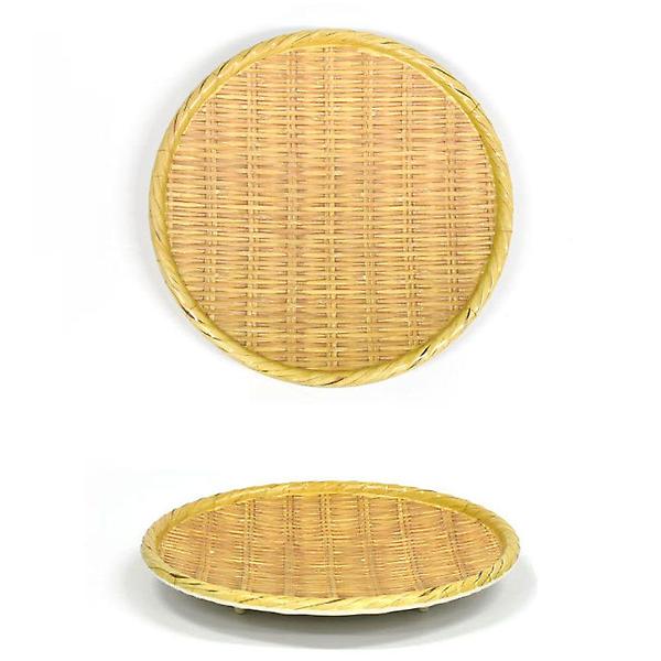  대나무 디자인 멜라민 튀김접시 파전접시 36.2cm 9호