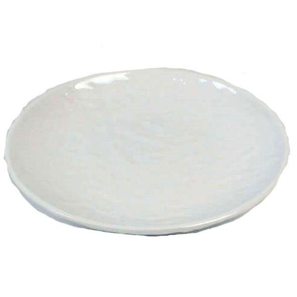  멜라민 그릇 반찬 접시 식기 찬기 원형접시 백 20.2cm