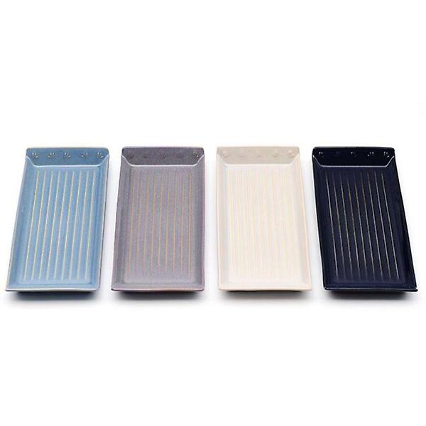  동양 접시 세트 디저트 파스타접시 찬기 직사각 4P