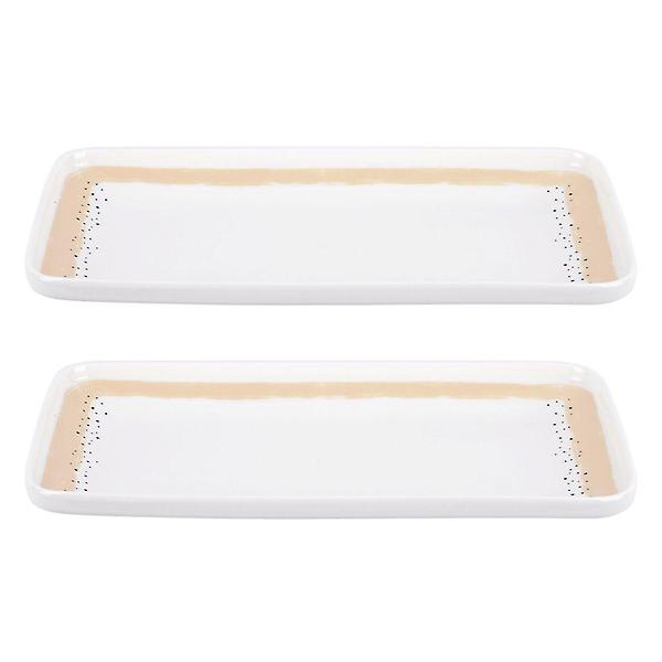  디디샵 루아르 뉴본차이나 직사각 접시 2p 세트