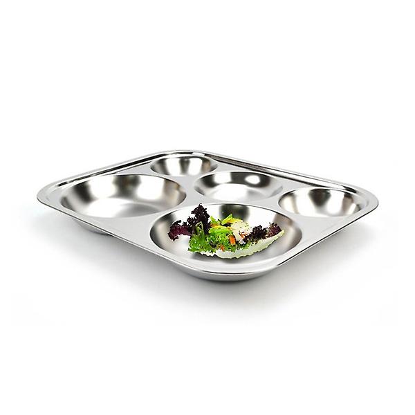  국내산 보급형 원형3찬 스텐식판