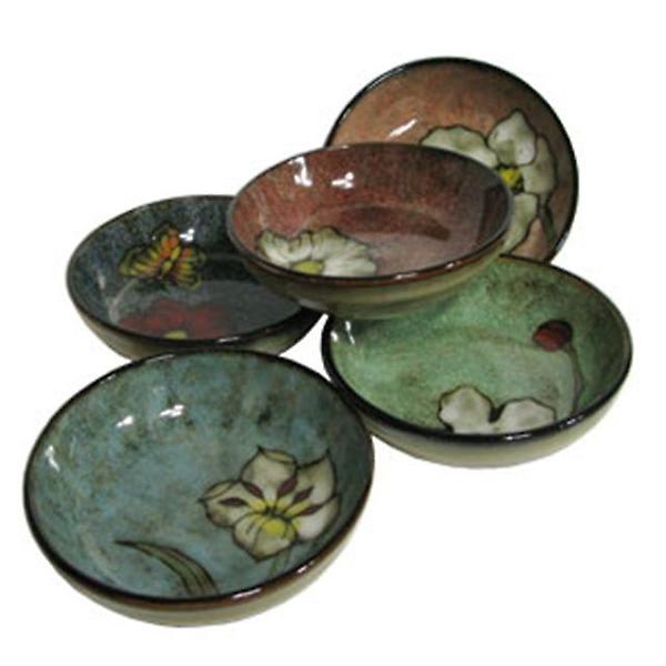  로얄엑세스 소담 찬기 4호 5개 접시 그릇 반찬 앞접시