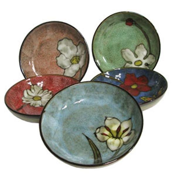  로얄엑세스 소담 찬기 5호 5개 접시 그릇 반찬 앞접시