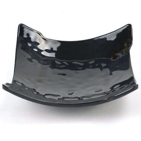  멜라민 접시 사라 앞접시 찬기 반찬그릇 블랙 16.8cm