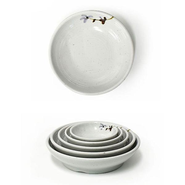  멜라민 한정식 원형 찬기 앞접시 반찬그릇 15.4cm 5호