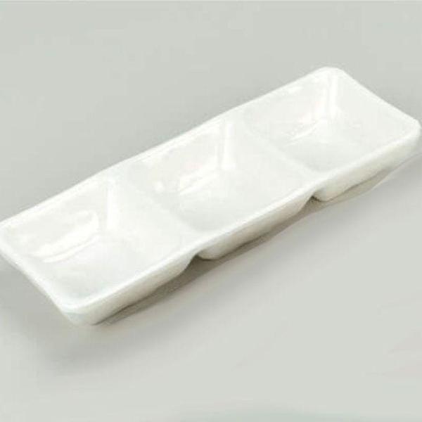  멜라민 나눔 접시 종지 소스 접시 찬기 소스볼 3구