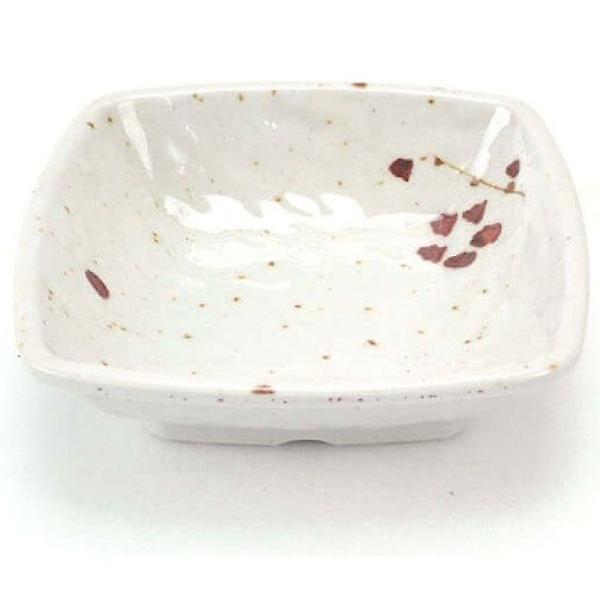  멜라민 접시 앞접시 반찬 그릇 식기 사각 접시 13.8cm