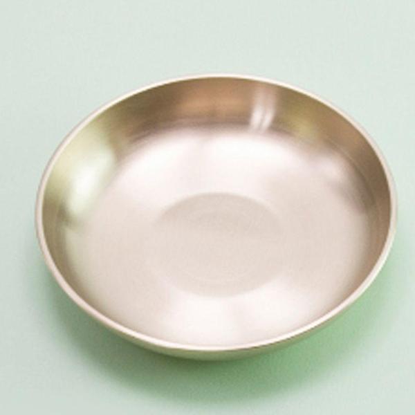  방짜 원형 유기찬기 6호