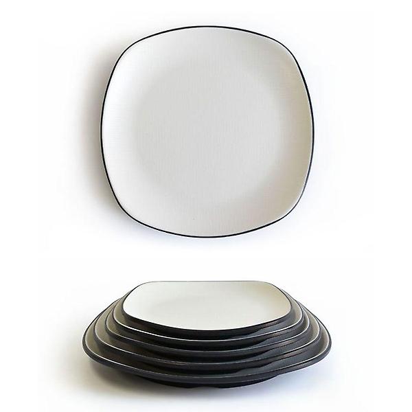  멜라민 사각 뷔페접시 양식접시 반찬접시 32.6cm 5호