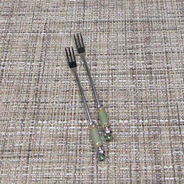  백산 포크 양식기 디저트 커트러리 포크 2개 13cm