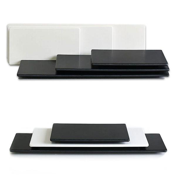  사각 멜라민 일식 초밥 생선 반찬 접시 20cm 2호 크림