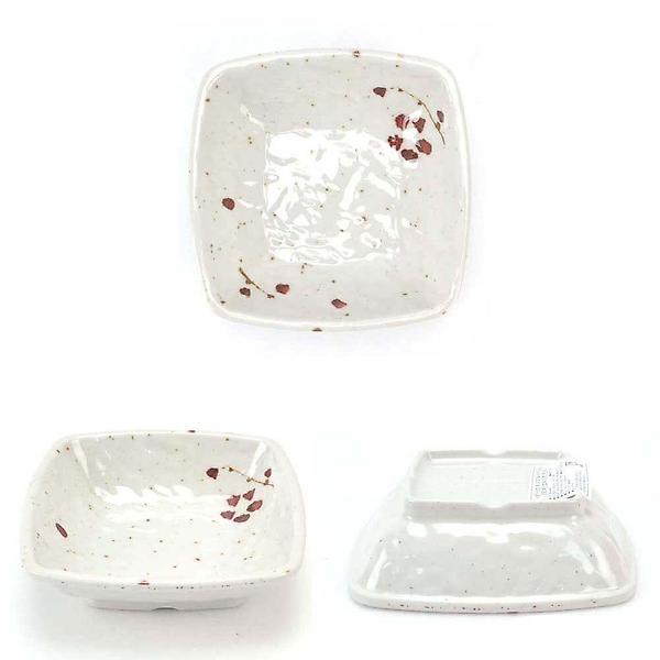  사각 멜라민 한정식 반찬그릇 앞접시 16.2cm 14호