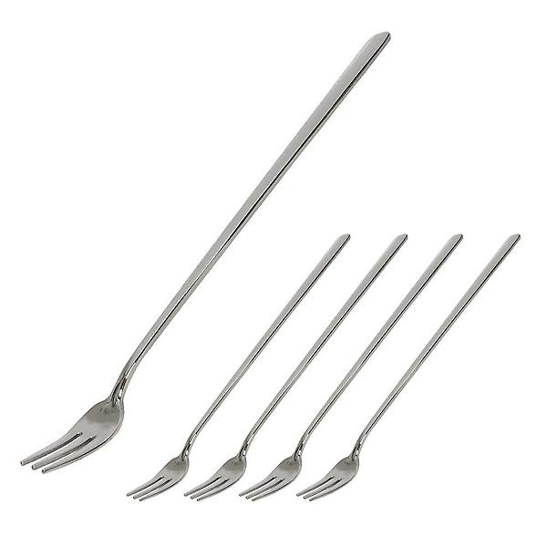 상일 롱포크(심플20cm)1p x(5개) 스텐 티포크 디저트
