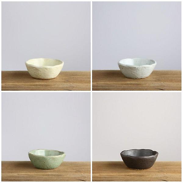  이천도자기 판주물럭 후식잔 11.5cm 찬기 그릇