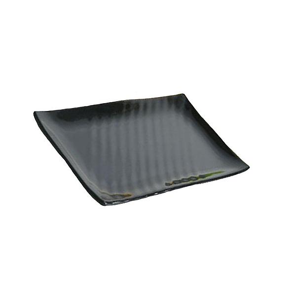  업소용 멜라민 일식사라접시(중)(검정색)