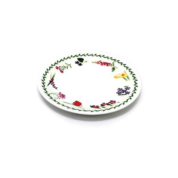  원형 고급무늬 일반주방접시 2호 개인접시 반찬접시