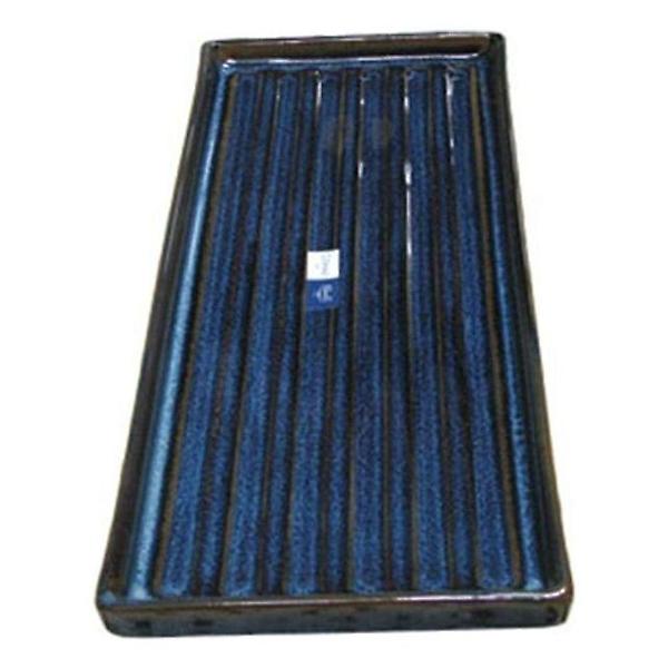  코하스쉘 직사각 접시 그릇 찬기 쿠프 앞접시 블루 대