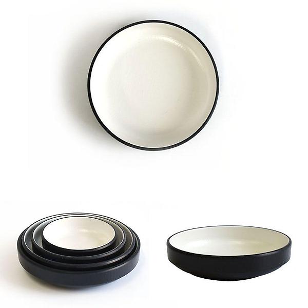  투톤 멜라민 일식 한정식 앞접시 반찬그릇 13.5cm 3호