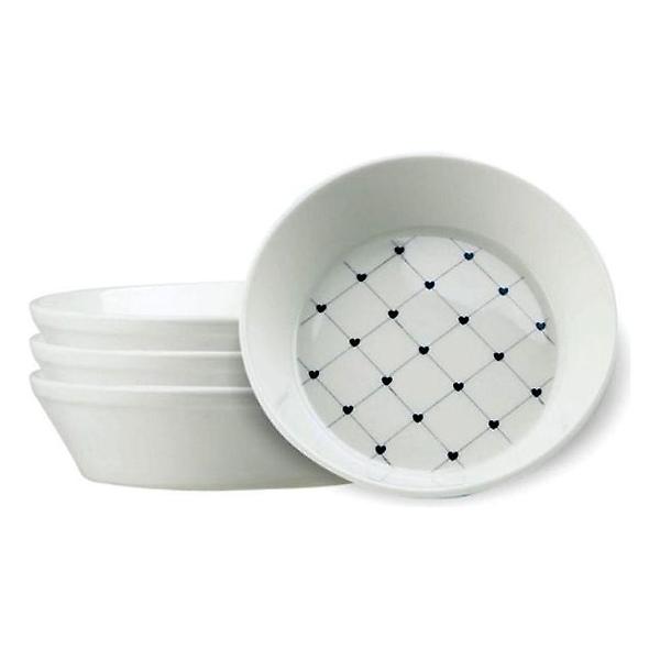  체크하트원찬기세트(4P)대