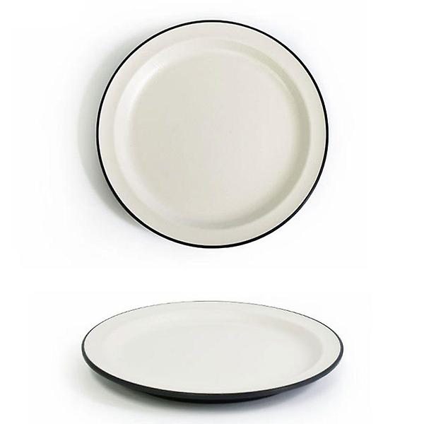  투톤 멜라민 원형 양식접시 돈까스접시 27.7cm 1호