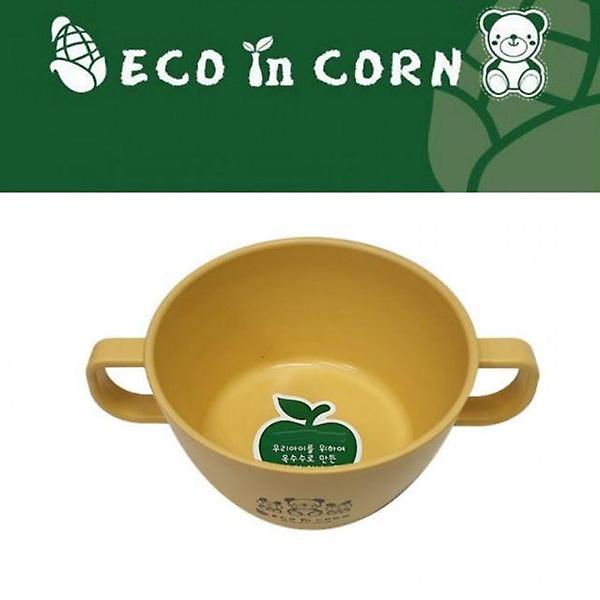  옥수수 손잡이 보울 에코인콘 소형 환경식기 양 옥수