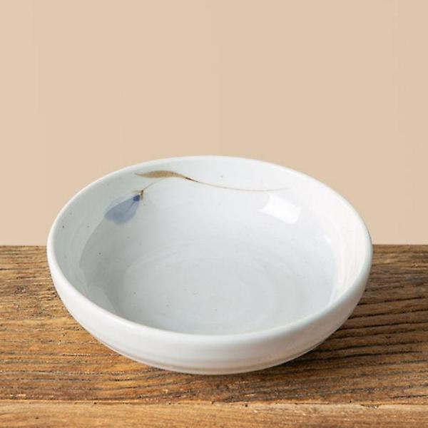  이천도자기 청꽃고백자 원찬기 3호 13.8cm 그릇 식기