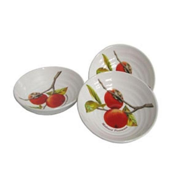  철기아트 접시 반찬 그릇 대접 찬기 홍시 12.7cm 3p