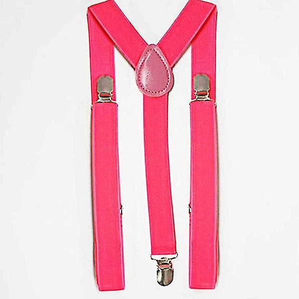  핑크 남자 서스펜더 벨트 성인멜빵 남성