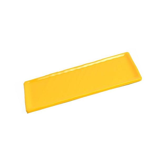  업소용 멜라민 스시사라접시 (중)(노랑색)