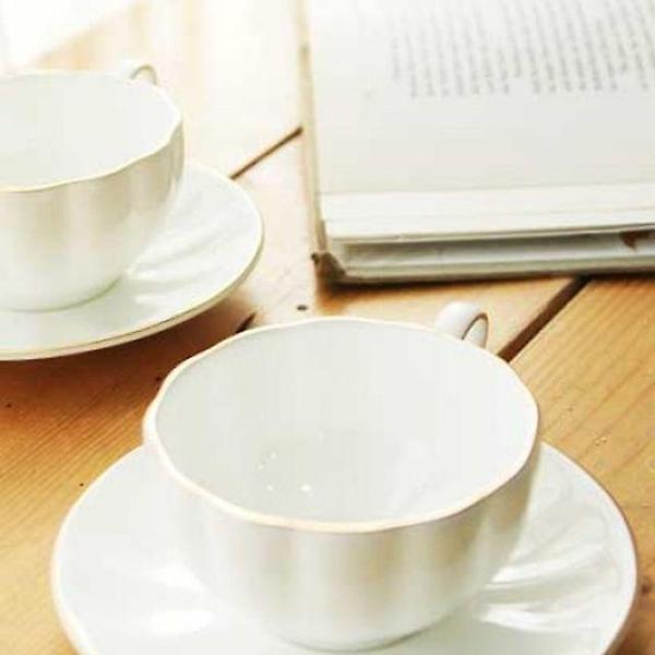  금도금으로 고급스러운 골드 호박 커피잔 2인세트