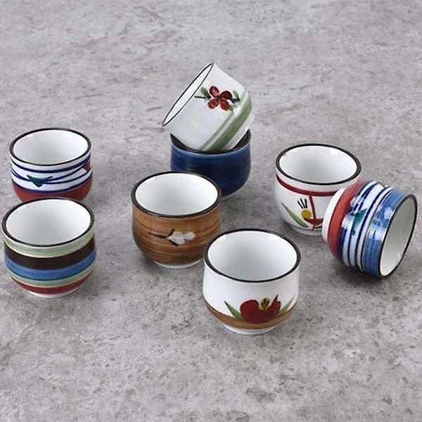  도자기 소주잔 세트 술잔 소주컵 정종 사케잔 8p