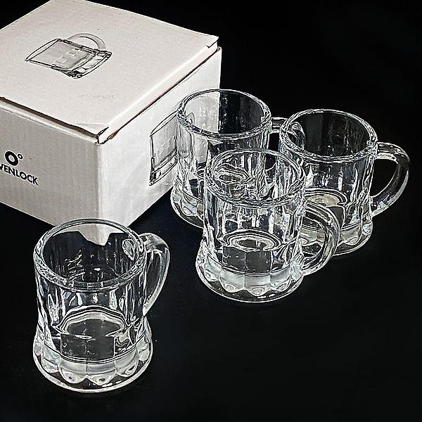  아트 퓨어 미니 (50ml 손잡이 소주잔4p) 4706 맥주잔