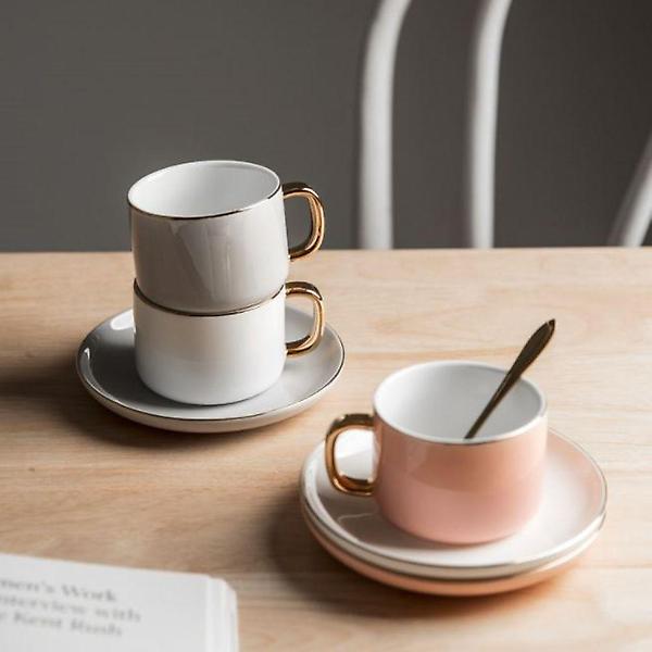  온나 골드라인 라떼잔 카페 커피잔 세트