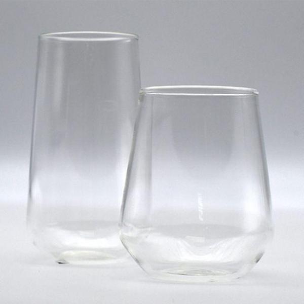 마카 유리컵 내열유리 물컵 음료컵 쥬스잔 무지 470ml